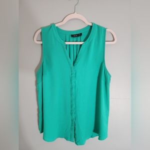 APT 9 - L - BASIC GREEN TANK TOP